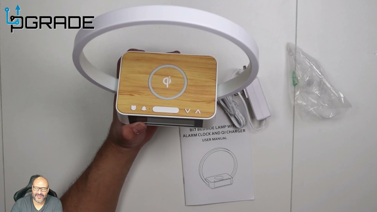 Alarm Clock Lam with Wireless Charging YouTube