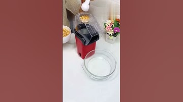 HOT AIR POPCORN, POPPER ELECTRIC MACHINE SNACK MAKER WITHOUT OIL Available Now
