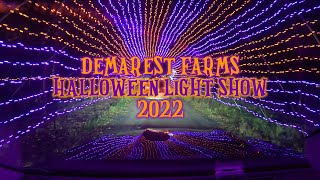 Halloween Family Light Show at Demarest Farms in Hillsdale New Jersey