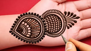 Tren Desain Mehndi Arab Sederhana | Desain Henna Pengantin Wanita yang Mudah dan Bergaya untuk Ta... screenshot 1