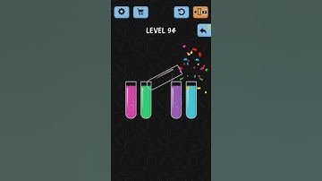 Water Color Sort Level 94 Walkthrough [7 Moves!]