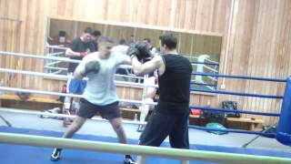 Boxing / Бокс - работа на лапах в динамике.