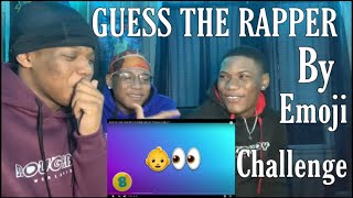 GUESS THE RAPPER BY EMOJI CHALLENGE  !!!!!(LOSER GETS PUNISHMENT)