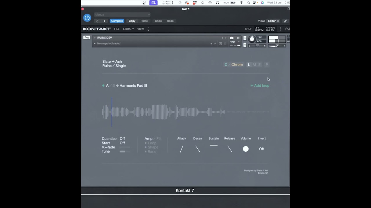 EXPERIMENTAL GUITAR TEXTURES IN RUINS | SLATE + ASH 