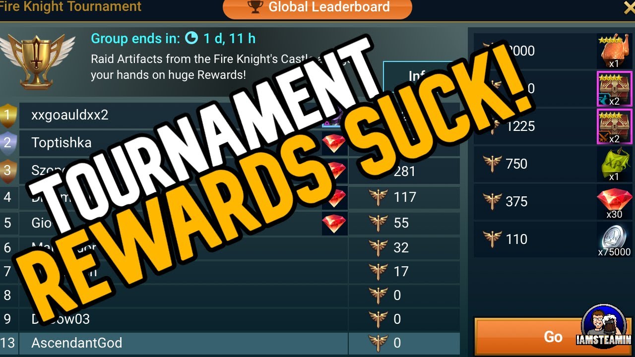 Tournament Rewards Suck Need Updated Now Raid Shadow Legends Youtube