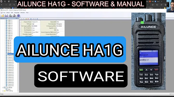AILUNCE HA1G - CPS SOFTWARE & MANUAL