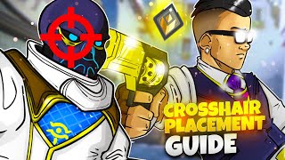 Get INSANE Crosshair Placement Six Tips To PERFECT Aim | Valorant