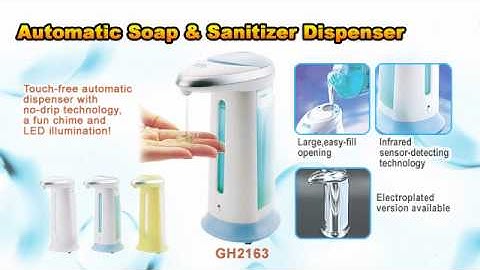 IONCARE - Automatic Soap & Sanitizer Dispenser