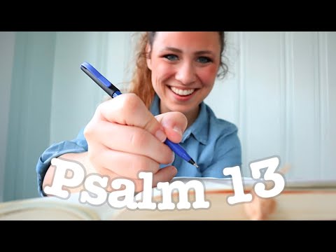 BIBLE JOURNAL WITH ME PSALM 13: in-depth inductive bible study