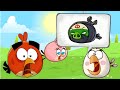 Angry Birds Animated Ep. 2 Red Ball 4 - Ninja Pig Steals Eggs (Remastered 2024)