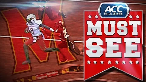 ACC Must See Moment | Maryland's Caleb Rowe Throws...