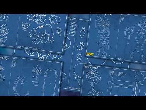 Closer Look At Play Co. BLUEPRINTS - Poppy Playtime Chapter 2