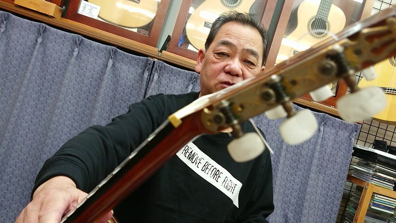 SOLD マヌエル・ゴンザレス・コントレラス ALTO GUITAR／530mm 松／ハカランダ 1978年中古品 SOLD YouTube