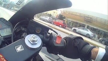 Honda CBR 600RR DIY Arduino Quickshifter Test