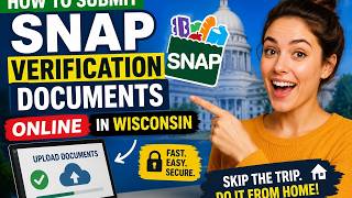 Details How to submit SNAP verification documents online in Wisconsin News