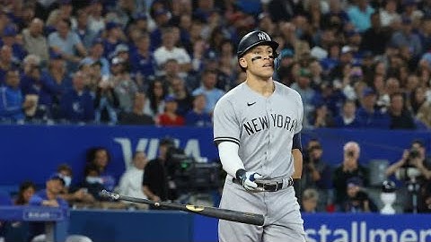The crowd reaction to Aaron Judge’s 61st home run fall into the bullpen