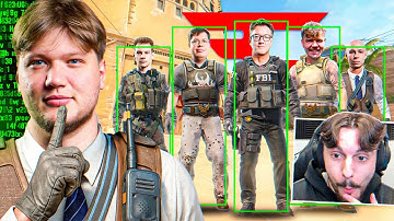 S1MPLE vs FaZe CS BUT HE HAS WALLHACKS... (Ft. Dima)
