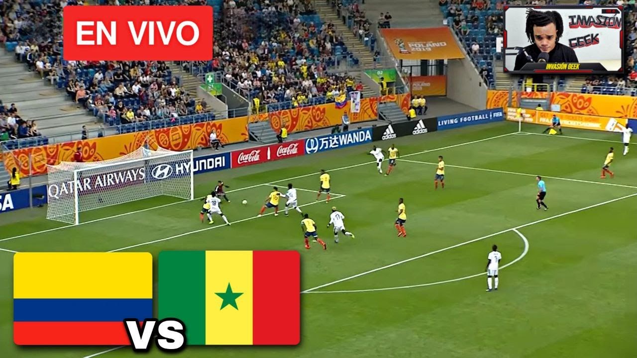 COLOMBIA vs SENEGAL 🔴EN VIVO MUNDIAL SUB 20 YouTube