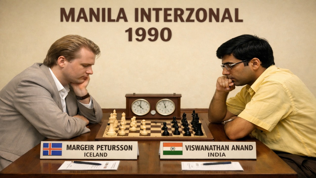Margeir petursson vs Viswanathan Anand • Manila Interzonal. 1990