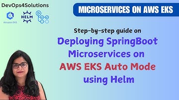 Deploying Springboot Microservices on AWS EKS Auto Mode | Helm Configuration & Ingress Setup