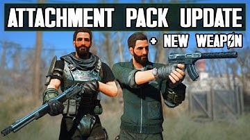 Attachment Pack Update & New Weapon! - Fallout 4 Mods