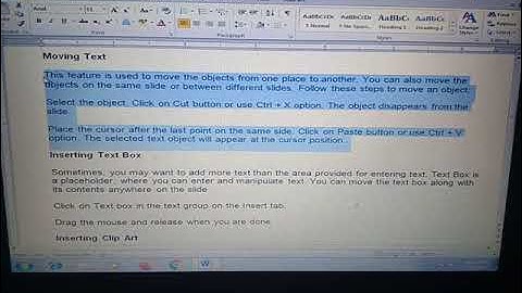 class 6  computer ch 4 slide organisation