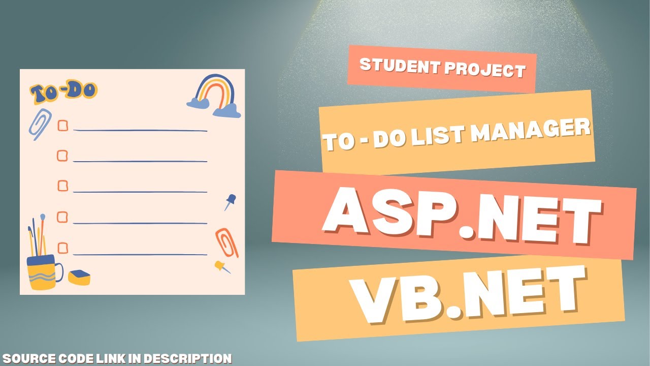 To-Do List Manager – BCA Semester 6 Project Showcase - YouTube