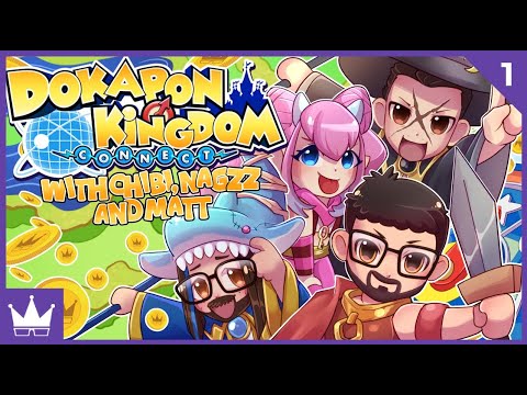 Twitch Livestream | Dokapon Kingdom: Connect w/Chibidoki, Nagzz21 & Axialmatt Part 1 [PC]