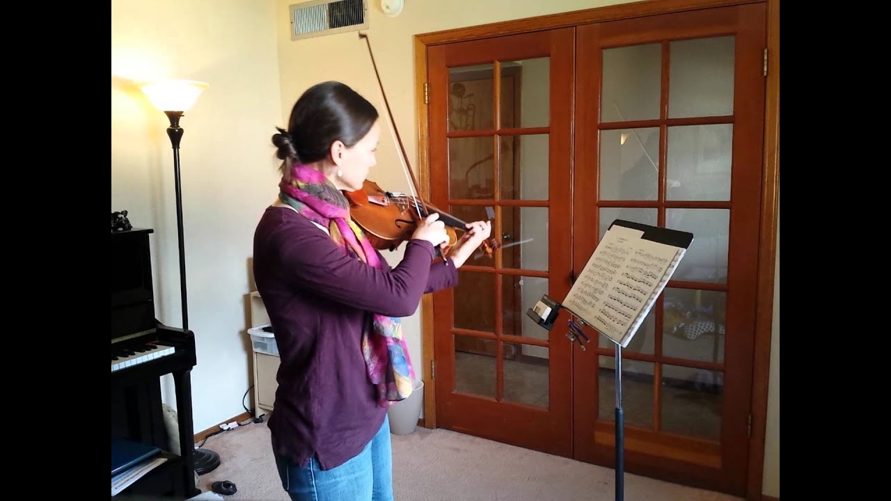 Seitz Concerto No. 5 in G major for viola, 1st mvt