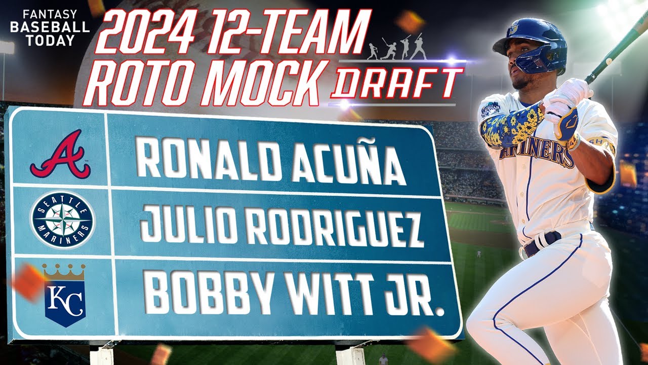 LIVE 12Team Roto Mock Draft! Picks, Advice & Strategy Fantasy Baseball Advice YouTube