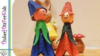 DIY Egg Carton Fairies