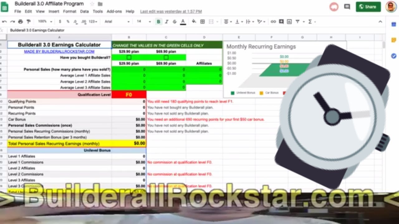 Builderall Rockstar - Il est temps de devenir un affilié Builderall !