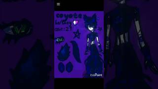 Coyote 1st official design #art #oc #digitalart #character #tweening #furry #charactersheet #drawing