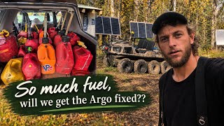 Homesteading Remote Alaska: Last Trip to Town for the Year! + DIY Argo Mechanics