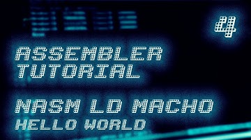 #4 - Assembler Programmierung Tutorial - NASM, ld und Mach-O unter Mac OS X - (German/Deutsch)