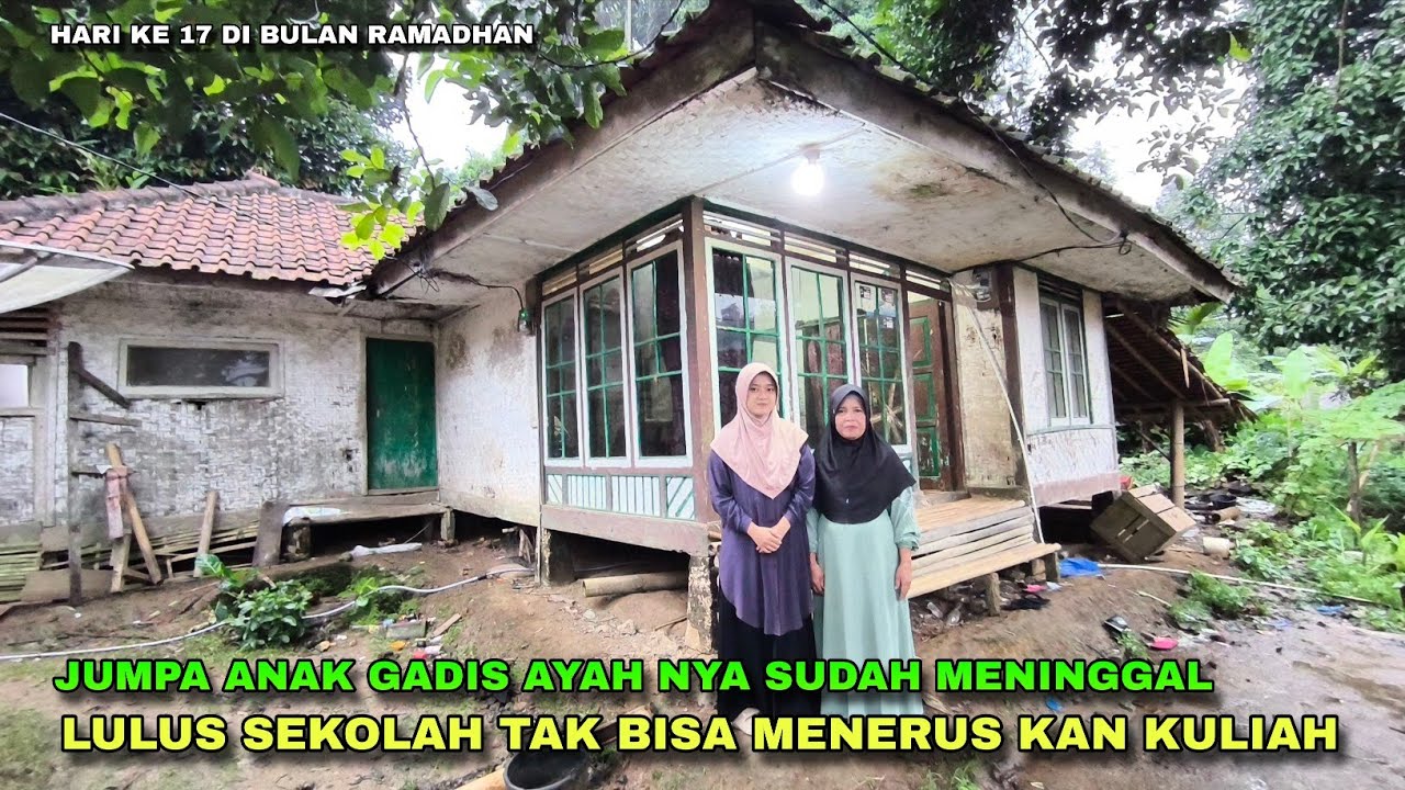 BIKIN HARU.JUMPA GADIS TANPA BAPA DI BULAN PUASA DIKAMPUNG PERBATASAN DUA DESA DEKAT HUTAN