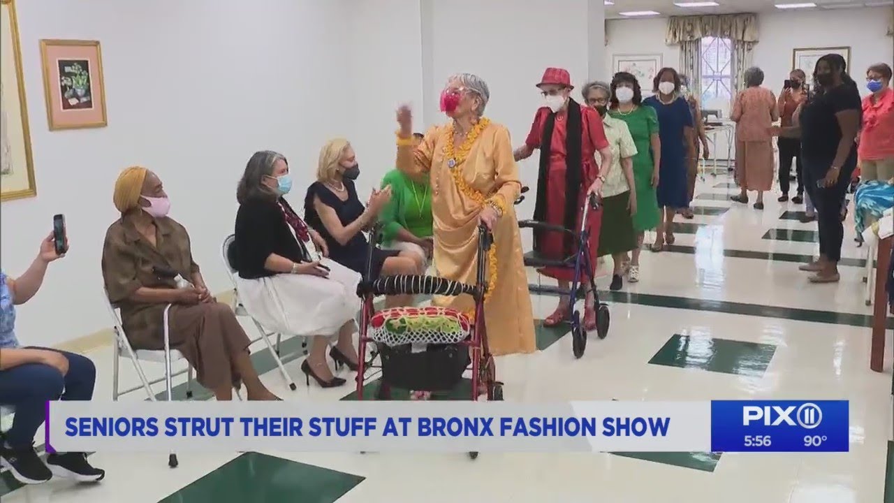Bronx fashion show features creations from older New Yorkers