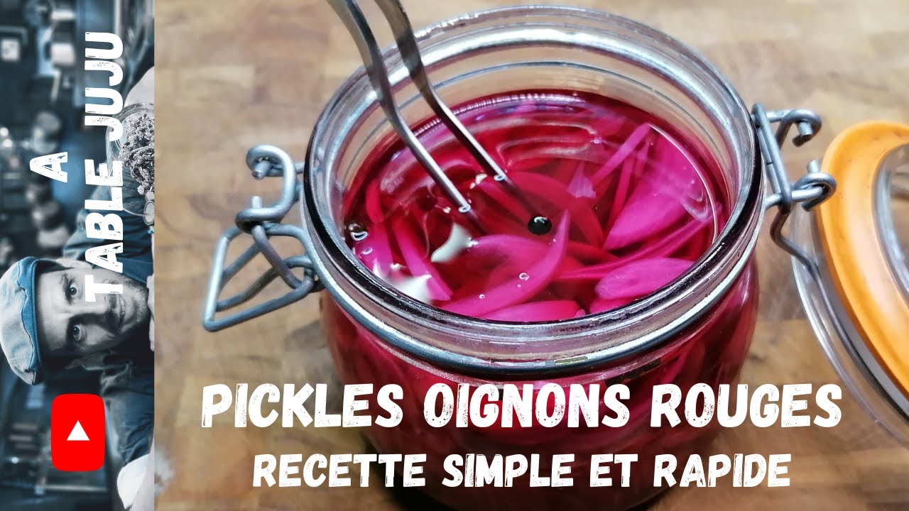 Comment faire des pickles d'oignons
