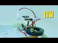 TOP IDEA l make 11W Generator 20v fridge Compressor Coil fan Motor and Transformer Generator