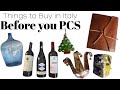 WHAT TO BUY IN ITALY BEFORE YOU PCS // AVIANO AIR BASE