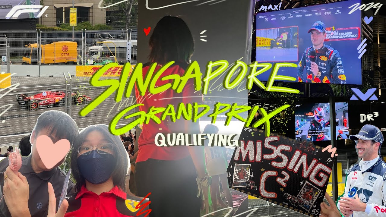 Singapore GP Qualifying vlog!!