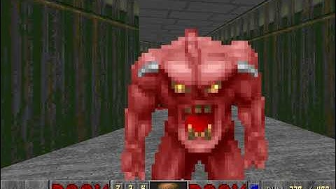 doom e1m6 central processing | ultra-violence (100% secrets)