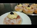 Bomboloni alla crema | Ricetta al forno