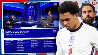 REACTING TO CARRAGHER & NEVILLE'S ENGLAND EURO 2020 SQUAD! | #WNTT