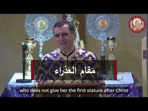 في مديح والدة الإله الأب أغابيوس نعوس 