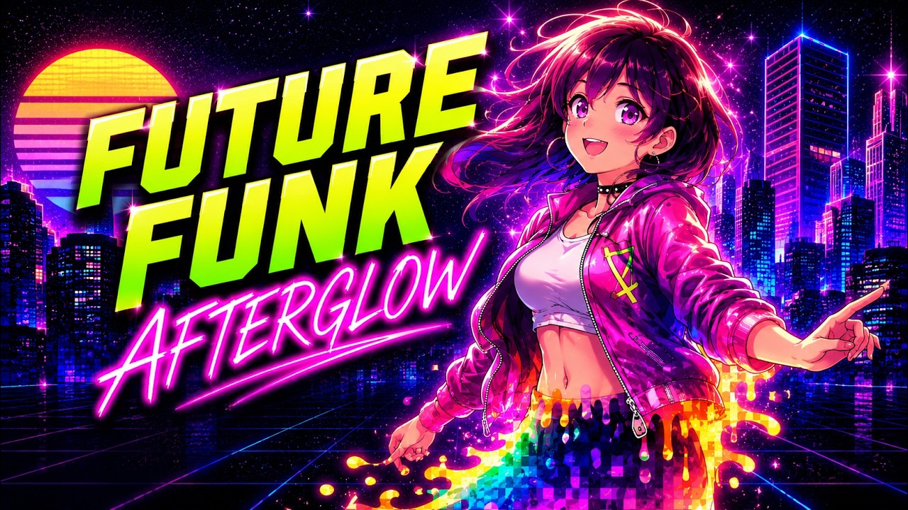 🌆 Future Funk Fridays 💖 Late Night City Pop • Neon Anime Groove