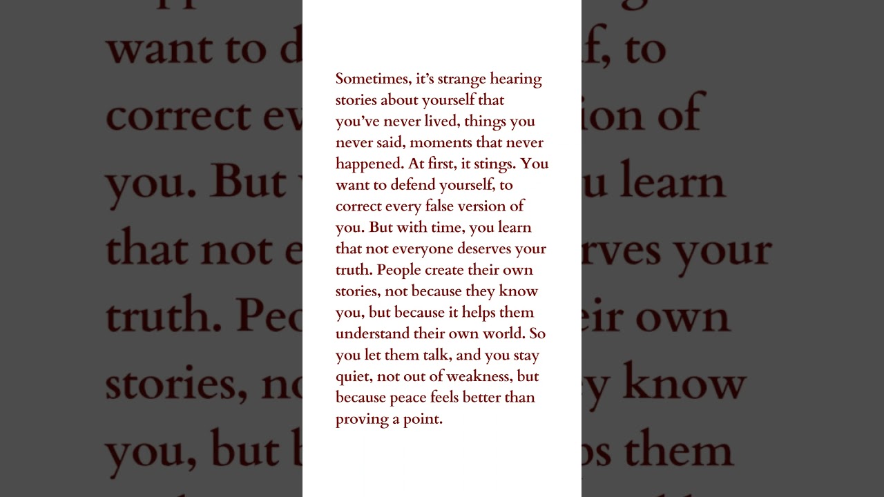 Stories You Never Lived🥹