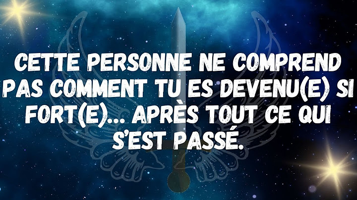 Cette personne ne comprend pas comment tu es devenue si forte… après tout ce qui s’est passé