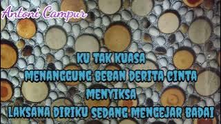 Karaoke - Mengejar badai - Revo Ramon