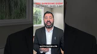 Free Shredding Event in Gorham This Saturday April 27!